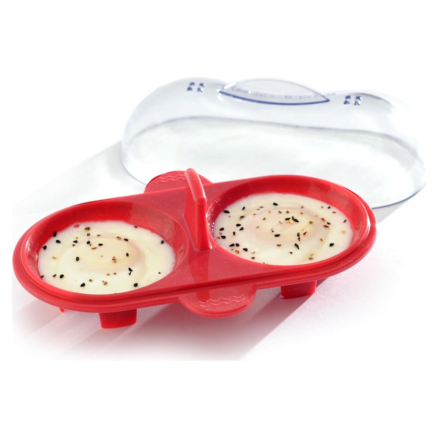 Poachador de Huevos Norpro de Silicona para Microondas