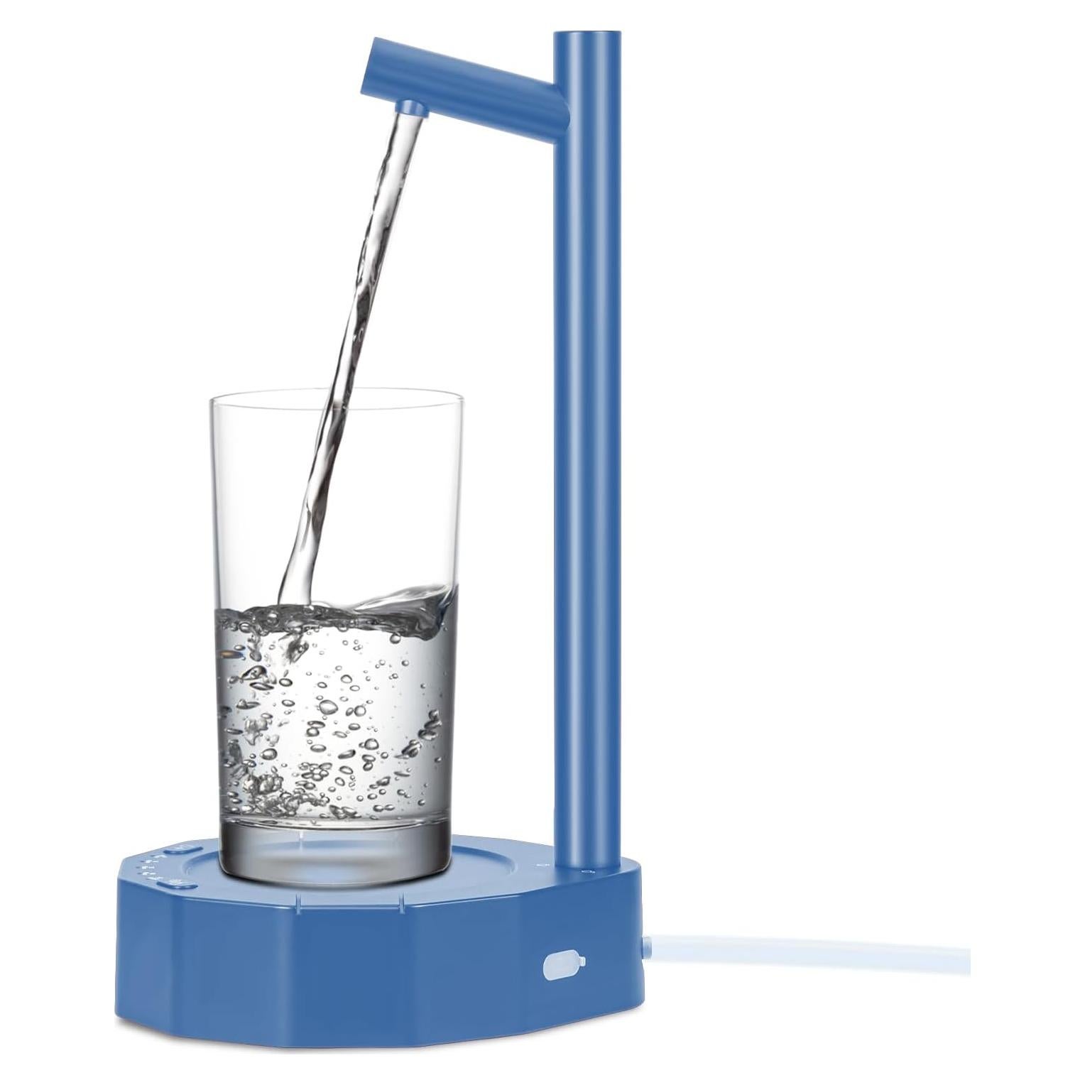 Dispensador de Agua Molufeibe 5 Galones Automático Azul