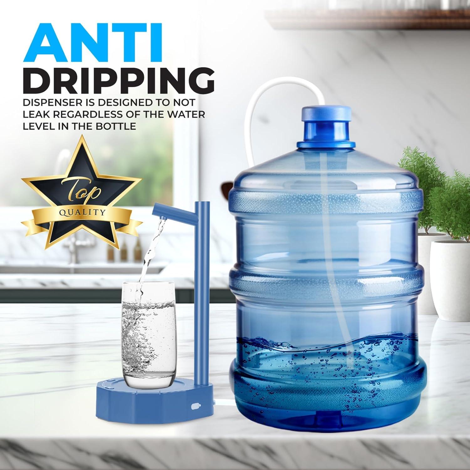 Dispensador de Agua Molufeibe 5 Galones Automático Azul