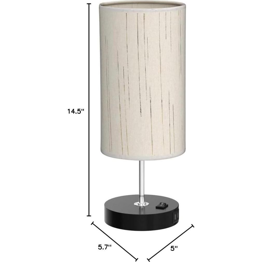 Lámpara de mesa Peteme LED RGB inteligente con USB