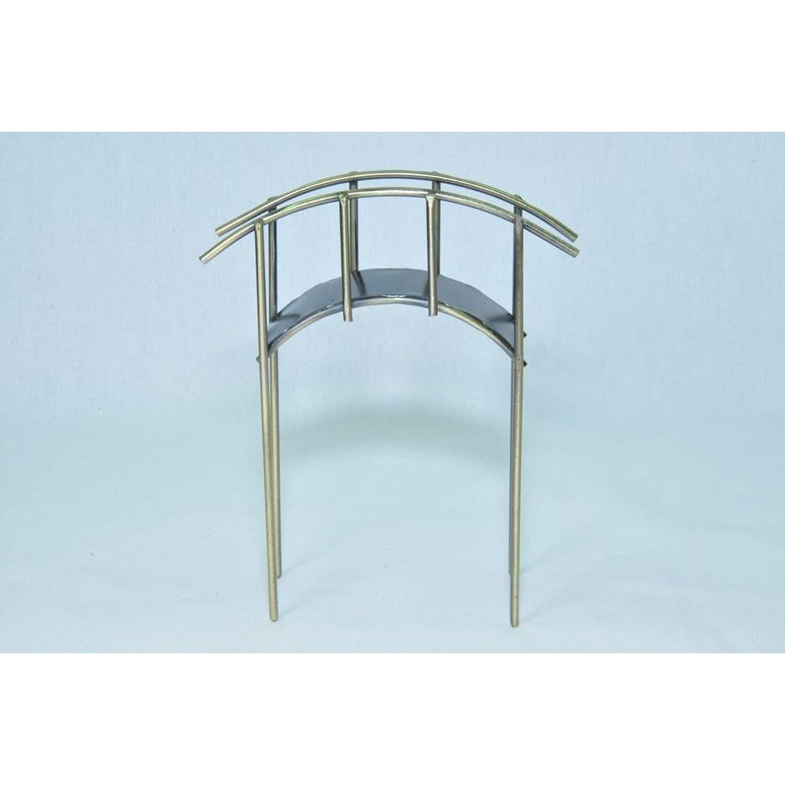 Puente Miniatura de Jardín de Hadas G & F 10,16x3,18 cm Rústico