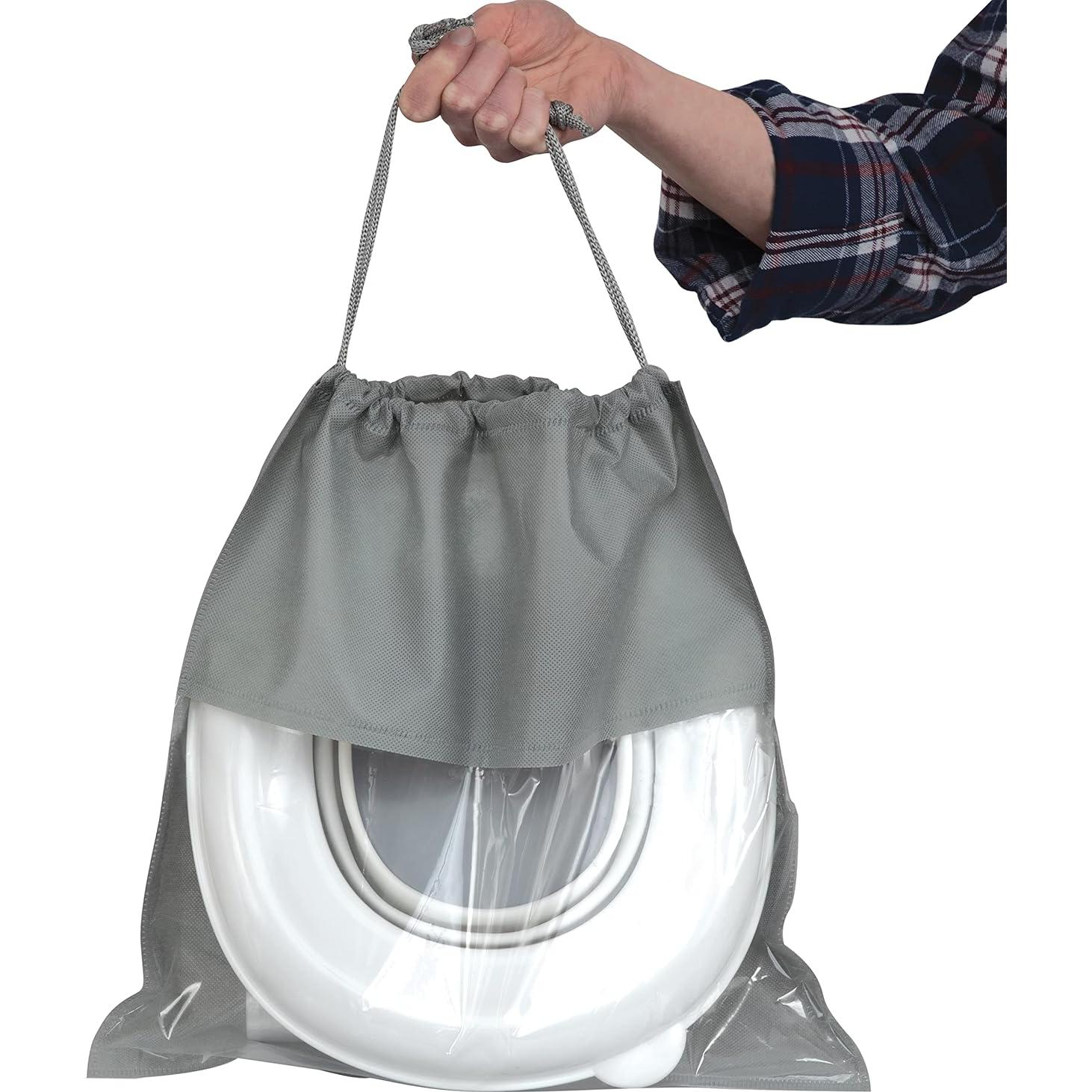 Asiento de inodoro portátil Nuby 76512 - Para niños 18 meses