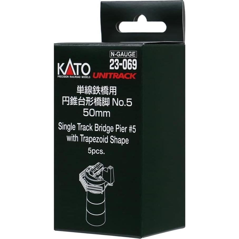 Conjunto de Pilotes Cónicos Kato 23-069 para Puente Vía Simple