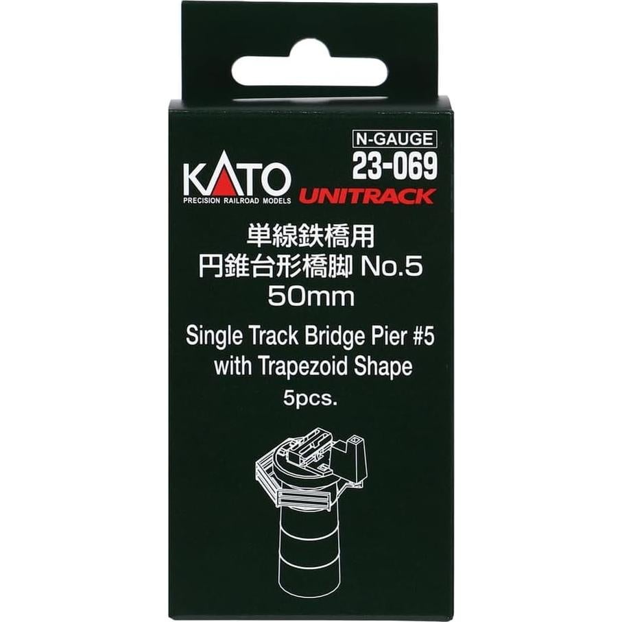 Conjunto de Pilotes Cónicos Kato 23-069 para Puente Vía Simple