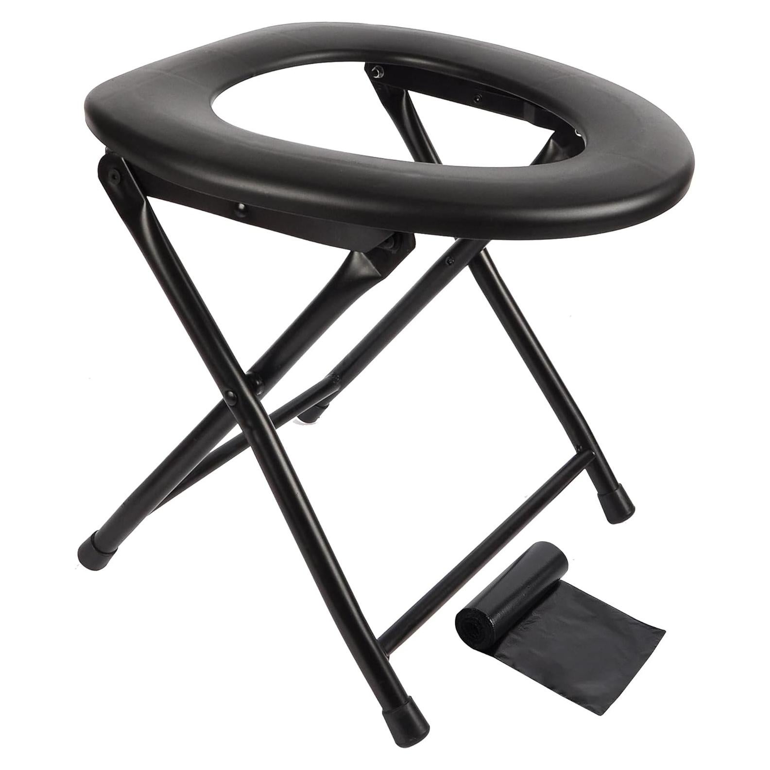 Inodoro Portátil HXSEMAYIG Plegable Acero Inoxidable 113kg