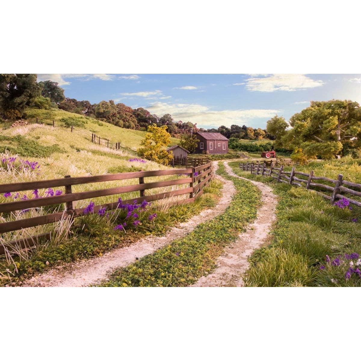 Valla de Troncos HO Woodland Scenics A2981 58,5 m