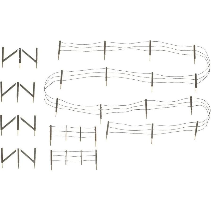 Valla de Alambre de Púas O Escala Woodland Scenics 30,48 cm