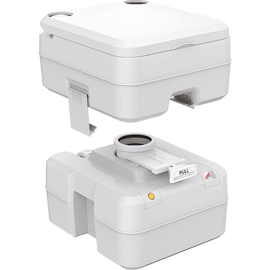 Inodoro Portátil SEAFLO 20L Multifuncional para Camping