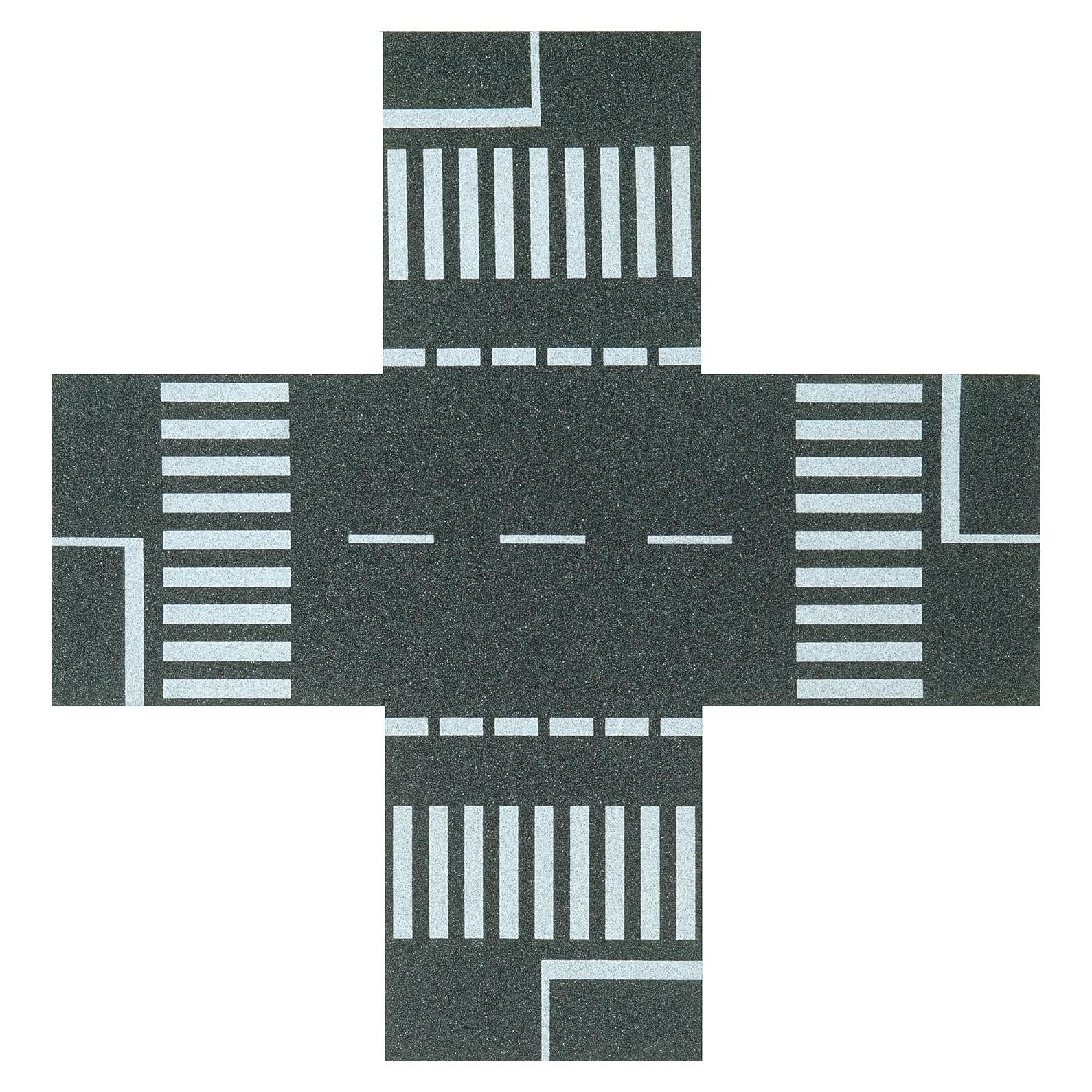 Cruce de Intersección Busch 7074 Escala HO 1:87 para Dioramas