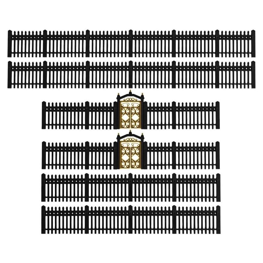 Cerca de Hierro HO Lionel Negra 124 cm para Ferrocarril