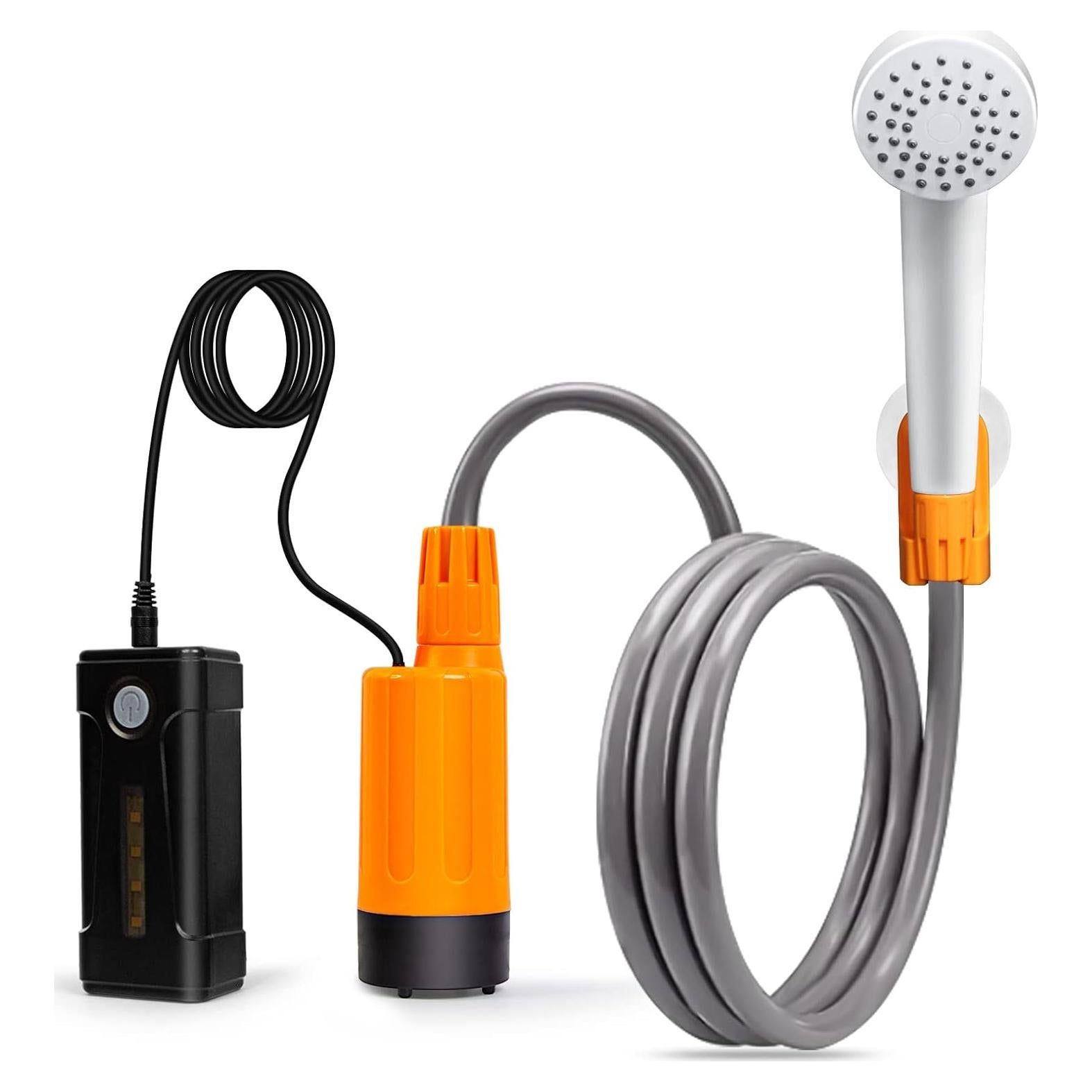 Ducha Portátil B.TAWD Camping 2 Modos 2200mAh LED