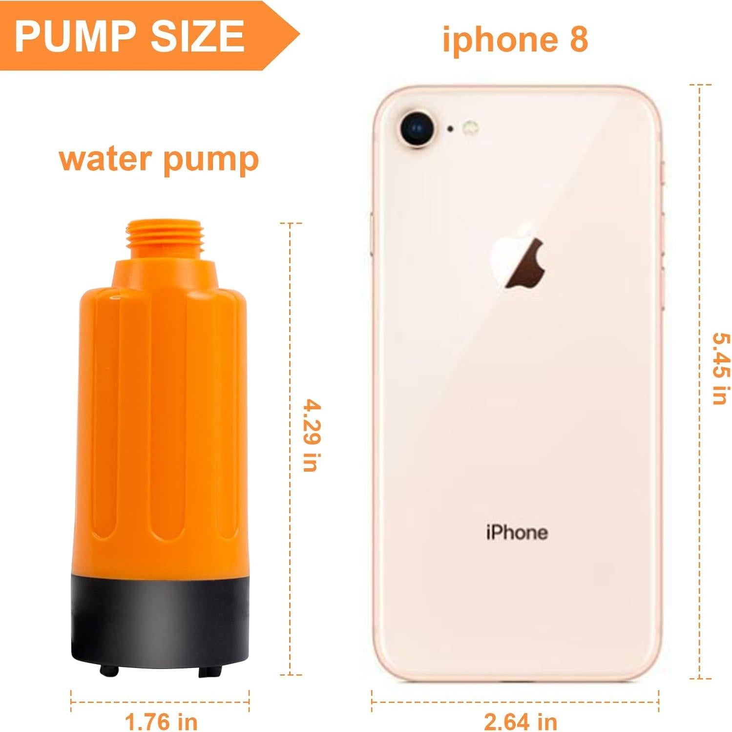 Ducha Portátil B.TAWD Camping 2 Modos 2200mAh LED