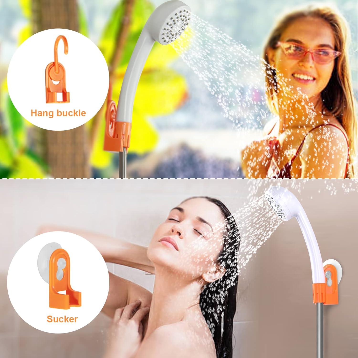 Ducha Portátil B.TAWD Camping 2 Modos 2200mAh LED