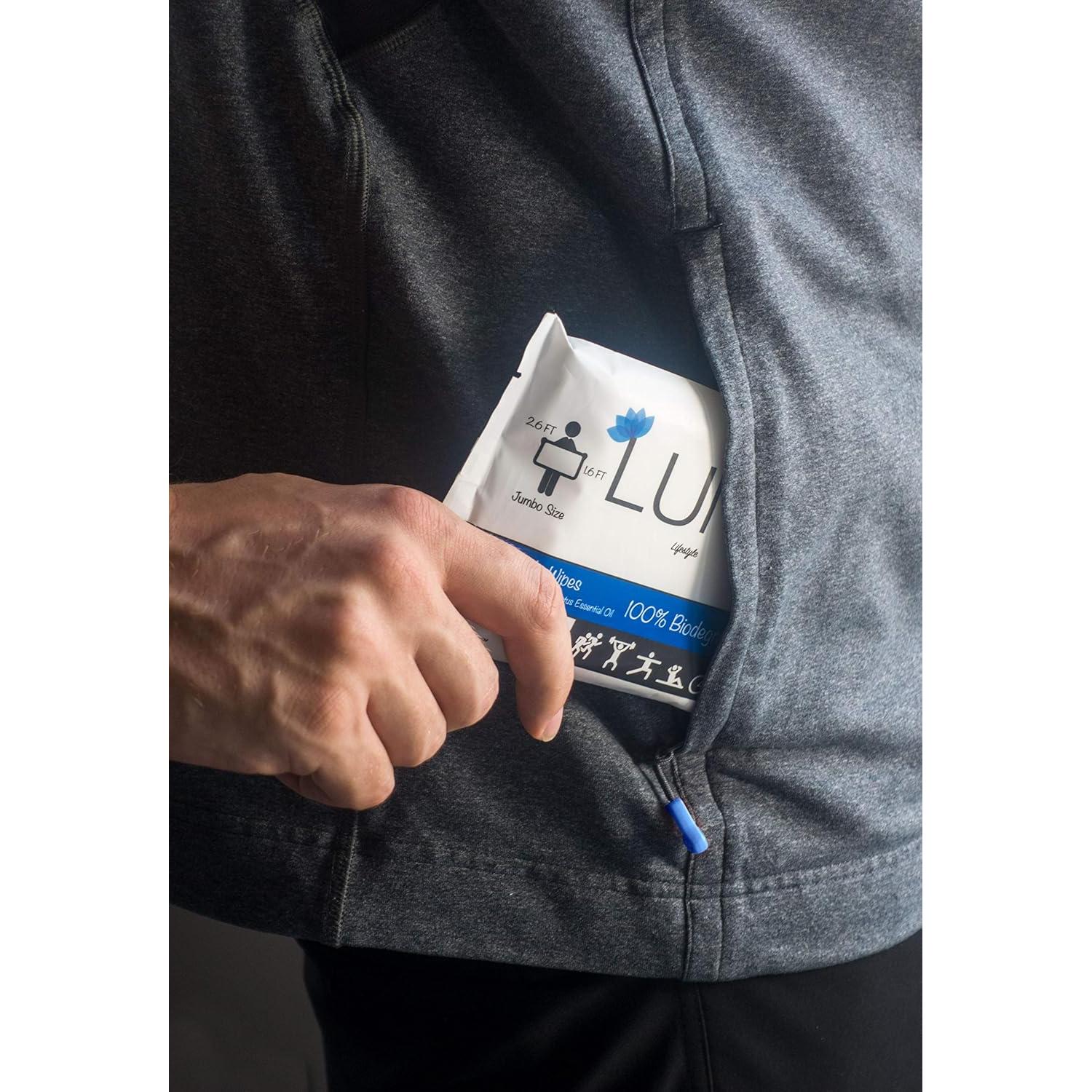 Toallitas Corporales Luna XL Húmedas Sin Fragancia - 10 Pzas