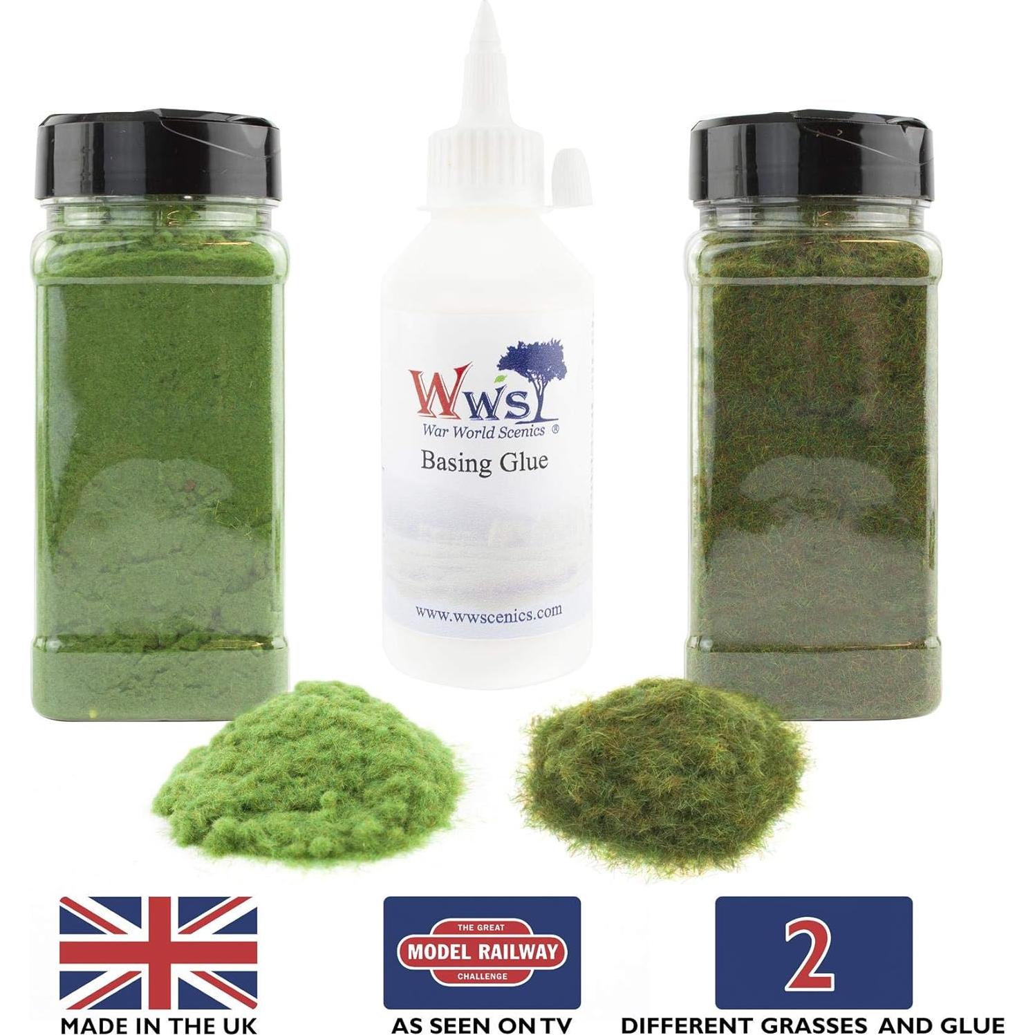 Kit de Hierba Forestal WWS - Diorama y Modelismo 1mm y 2mm