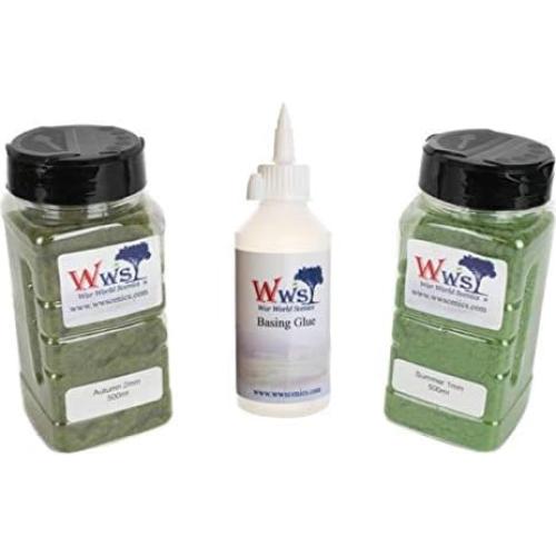 Kit de Hierba Forestal WWS - Diorama y Modelismo 1mm y 2mm