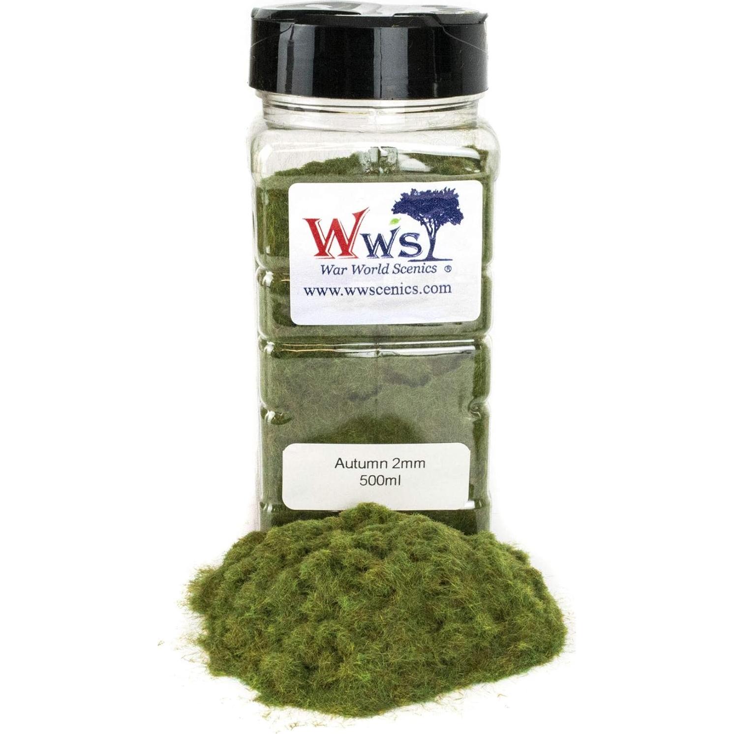 Kit de Hierba Forestal WWS - Diorama y Modelismo 1mm y 2mm
