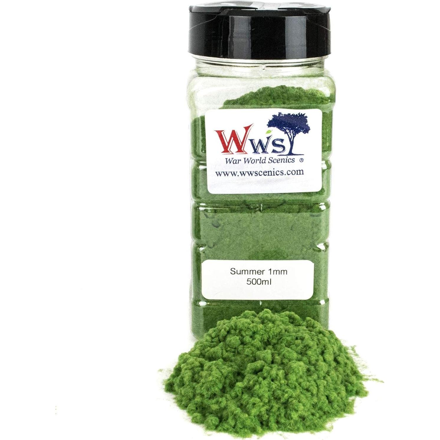 Kit de Hierba Forestal WWS - Diorama y Modelismo 1mm y 2mm