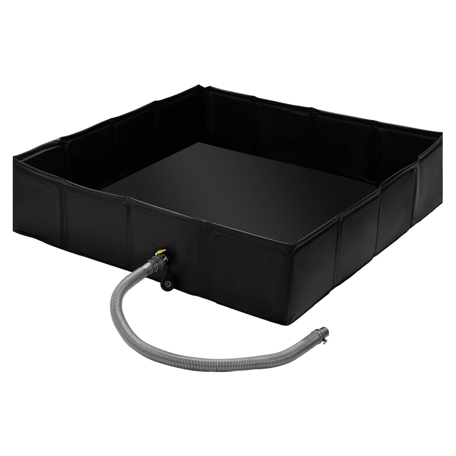 Base de Ducha Portátil MABOZOO 104x104 cm Plegable con Drenaje