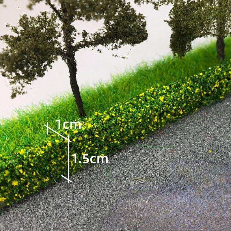 Tiras de Arbustos Miniatura UCCKEYI 10x1.5cm 4Pcs