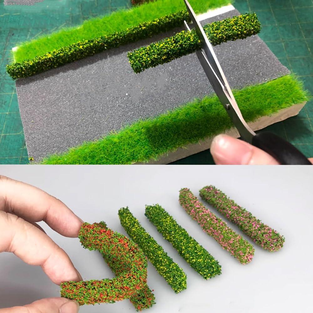 Tiras de Arbustos Miniatura UCCKEYI 10x1.5cm 4Pcs
