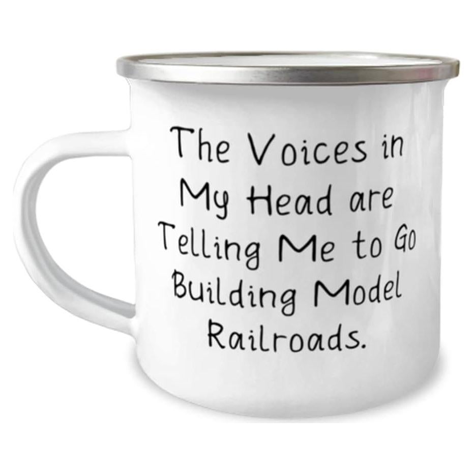 Taza de Camping 12oz Acero Inoxidable Genérica Blanca