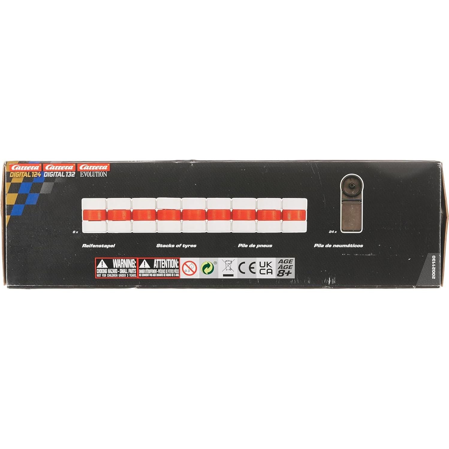 Guardrail de Pilas de Neumáticos Carrera 20021130 25,4 cm