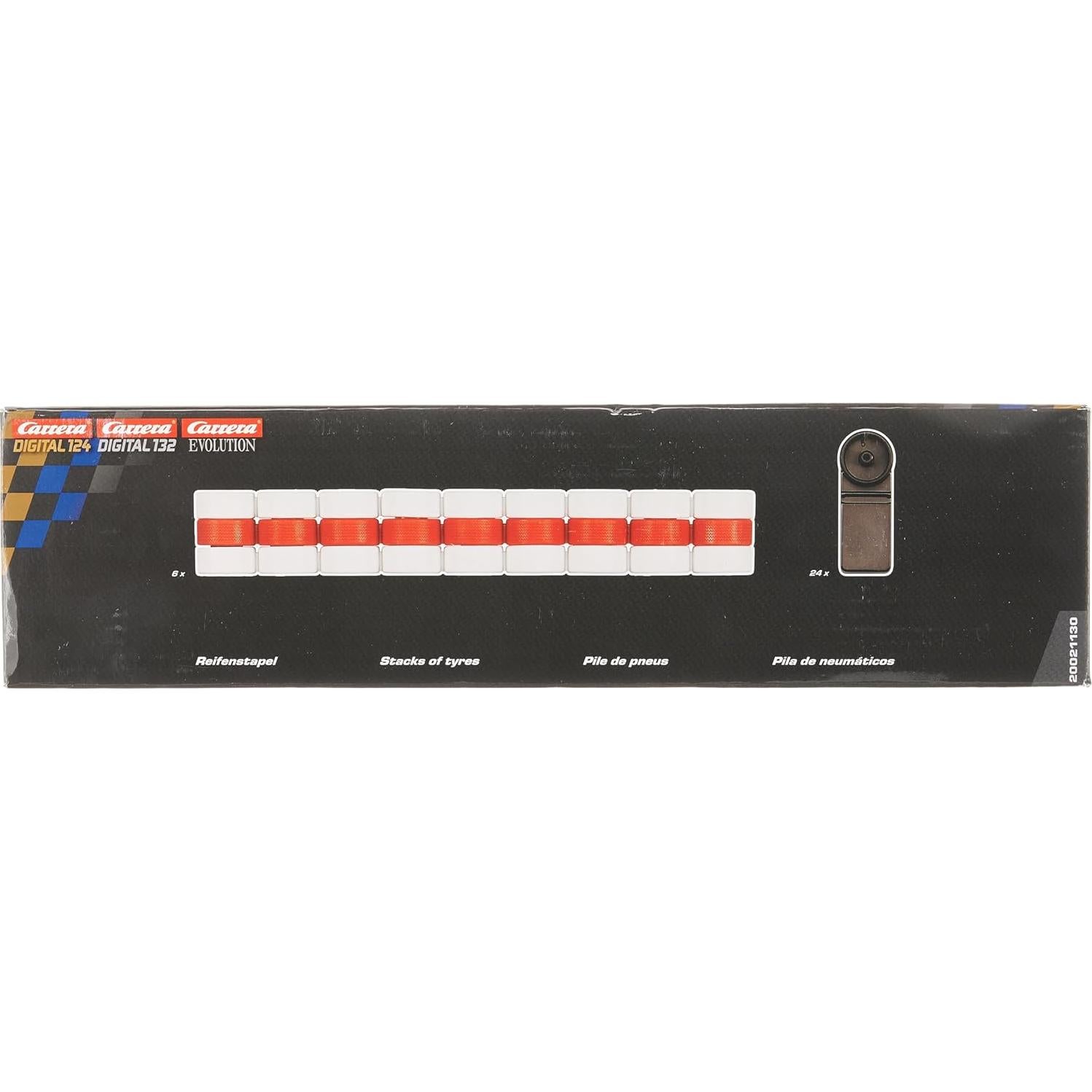 Guardrail de Pilas de Neumáticos Carrera 20021130 25,4 cm