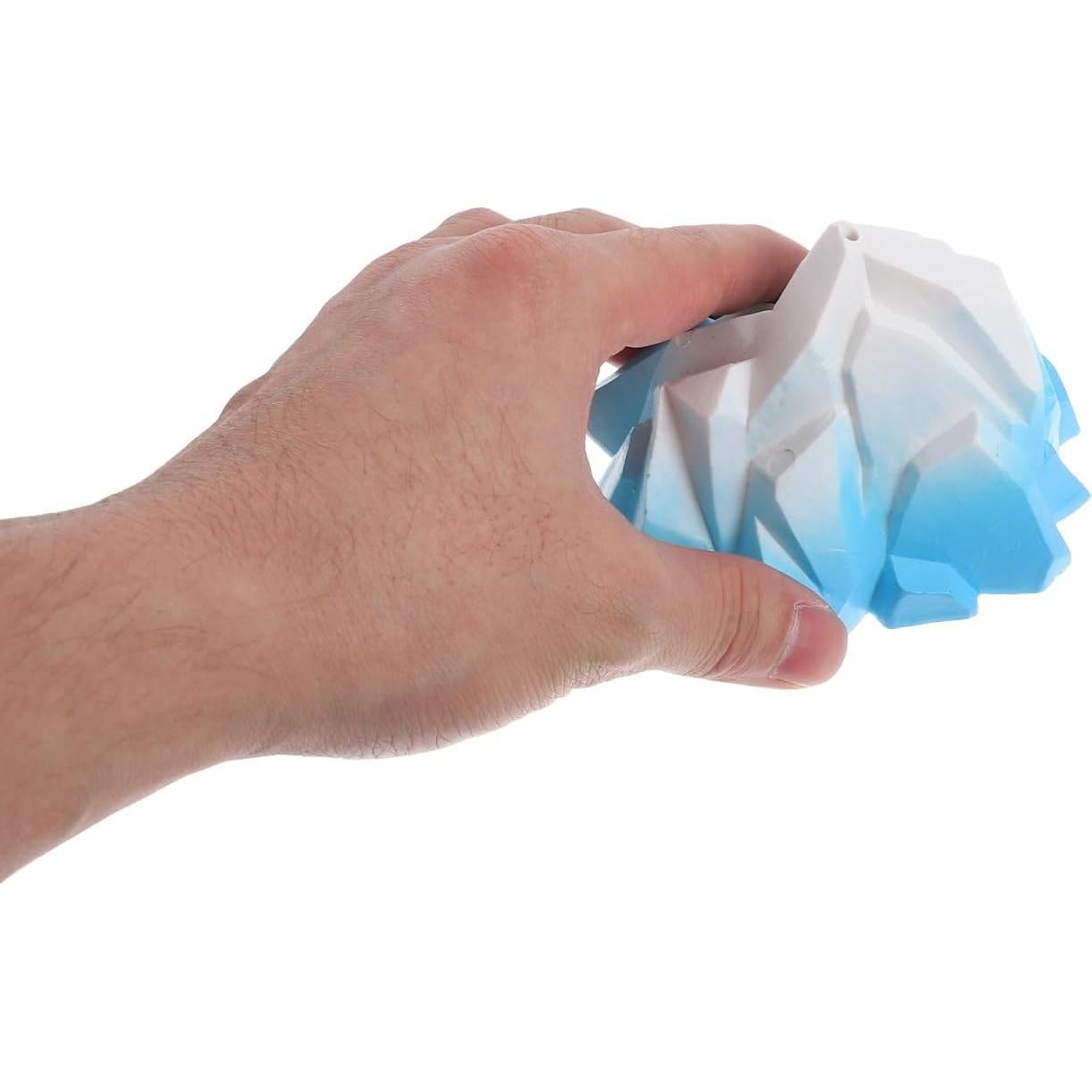 Figuras Miniatura Árticas Kisangel - Igloo y Glaciar PVC 9.8x8.3x6.8cm