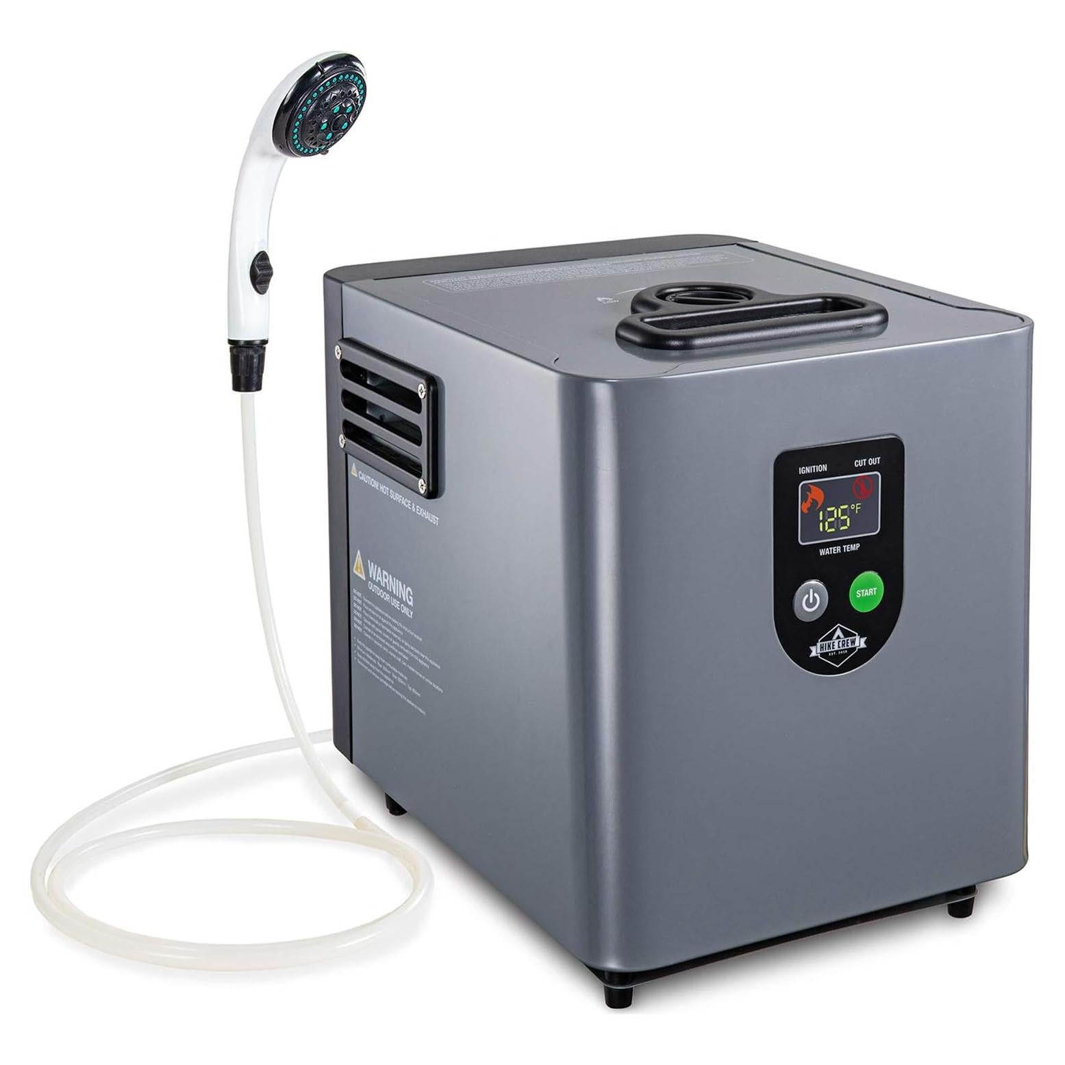 Calentador de Agua Portátil Hike Crew – Ducha Compacta 12V