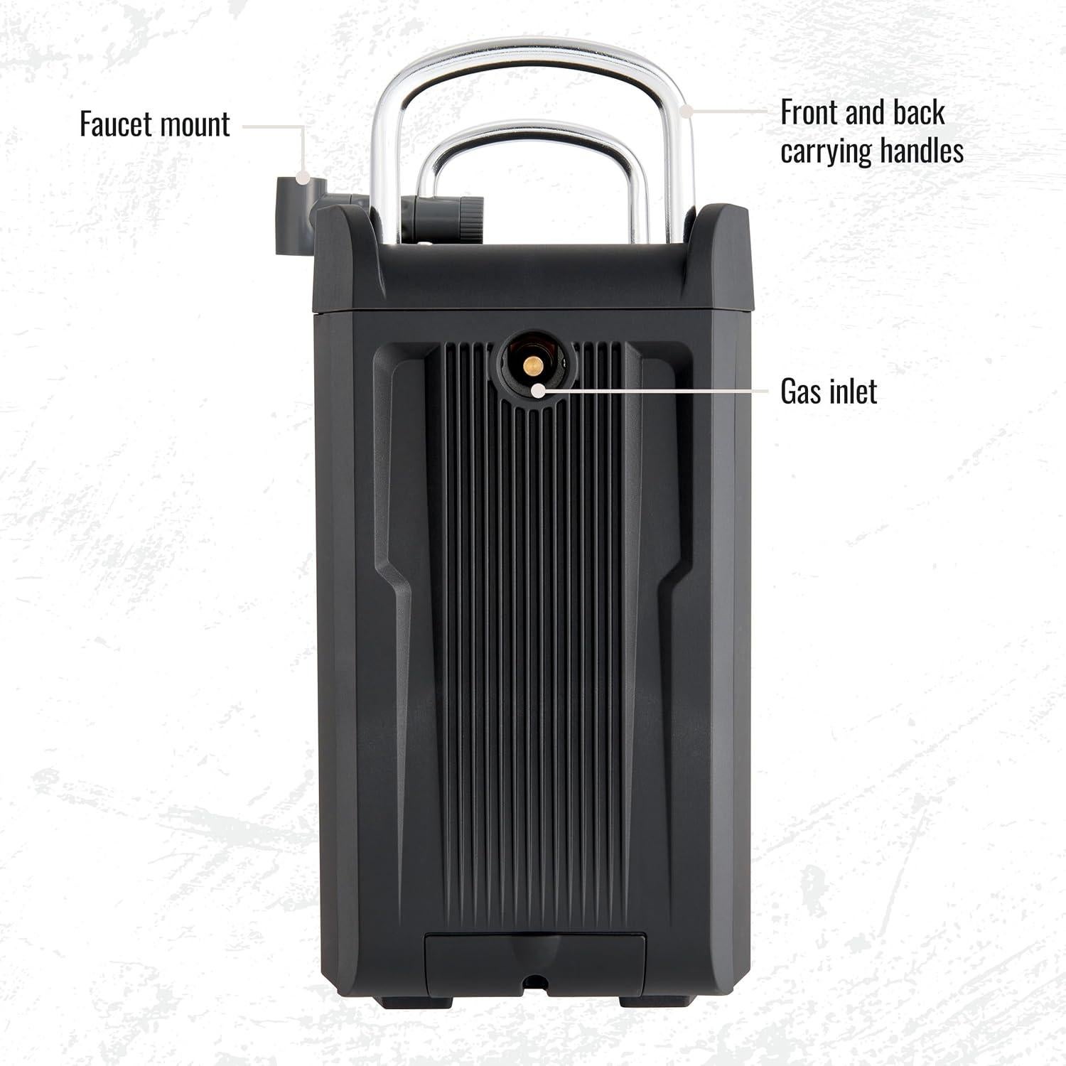 Calentador de Agua Propano Hike Crew 9,01 kg Portátil