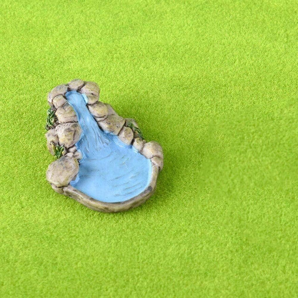 Adorno de Jardín de Hadas Jinshining Azul 2.54cm Decoración