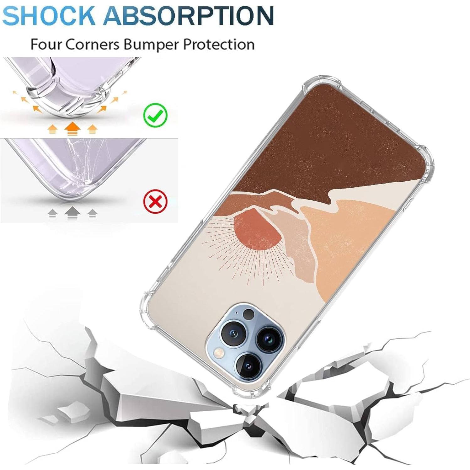 Funda de teléfono Wizeyake TPU para iPhone 12 Pro Max