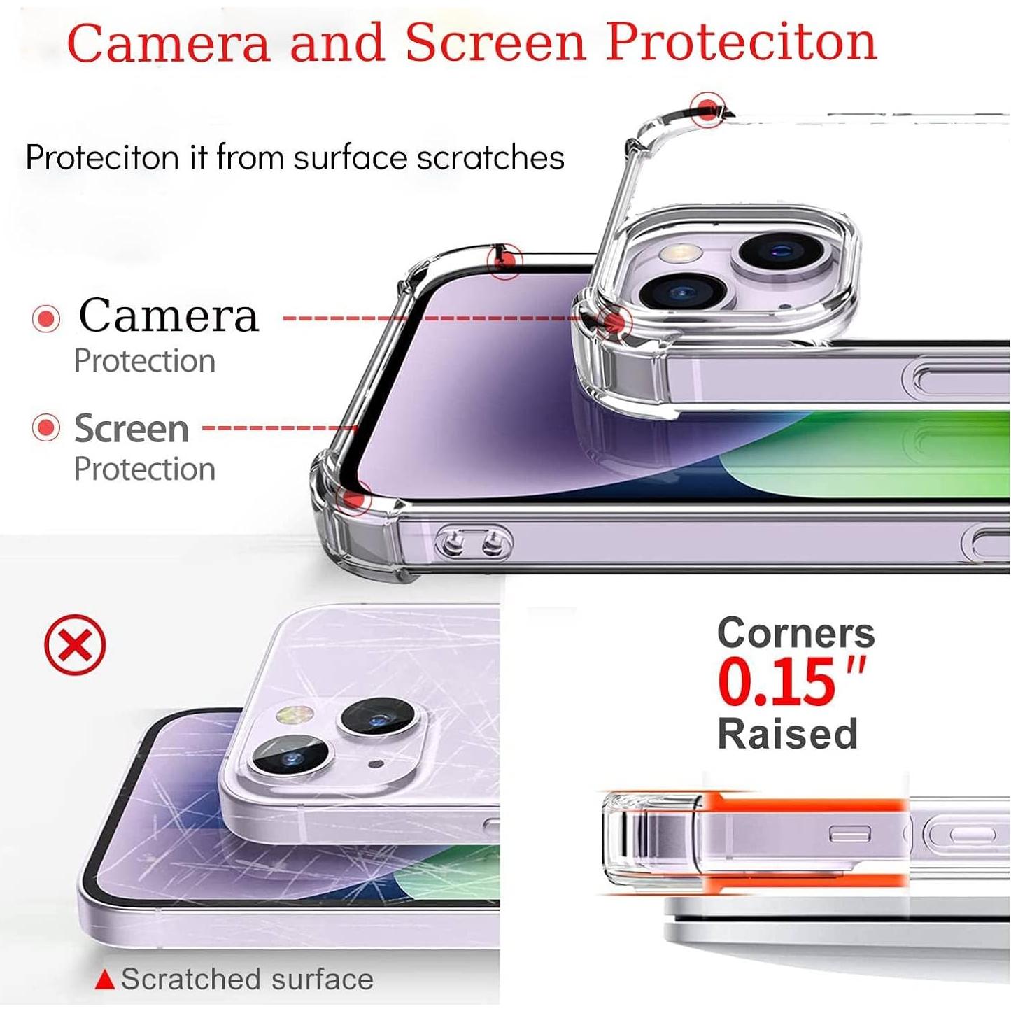 Funda de teléfono Wizeyake TPU para iPhone 12 Pro Max