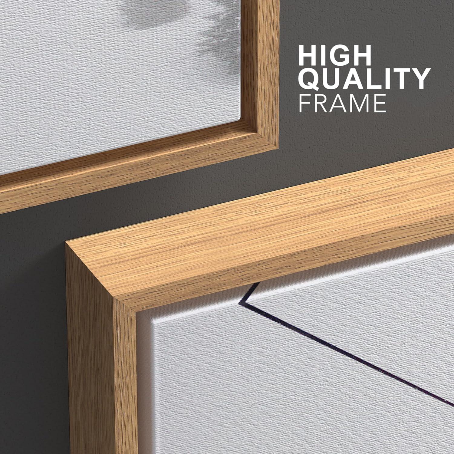 Juego de Arte en Lienzo Enmarcado Wall26 3 Paneles 60x40 cm