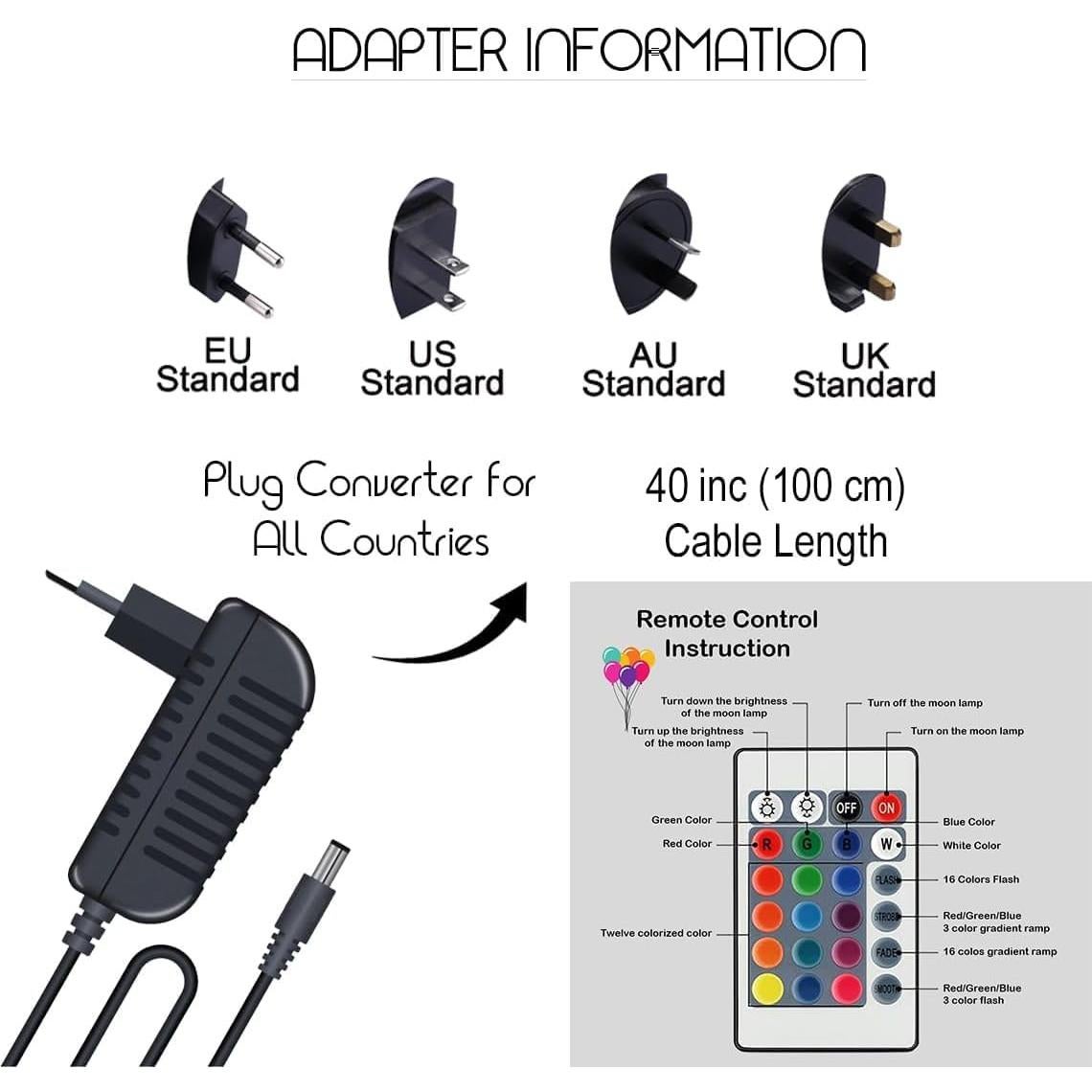 Cartel Personalizado LED SAFESYZ 5ta Rueda Camping 16 Colores
