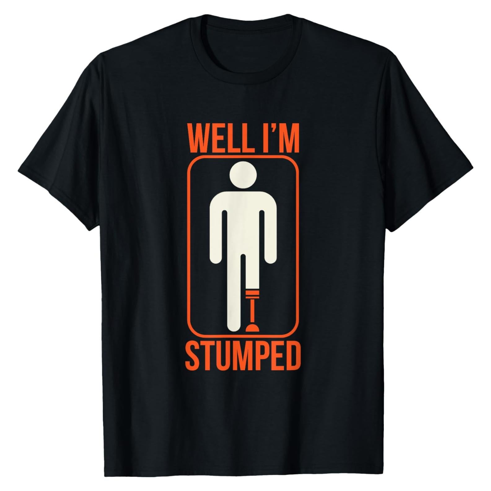 Camiseta Divertida para Hombres Ampuapparel - Bueno Estoy Atascado