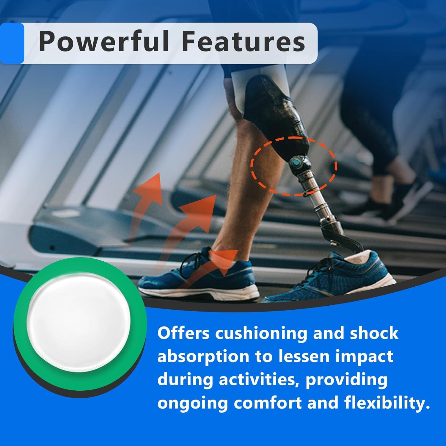 6 Parches de Silicona Reutilizables para Prótesis HAVANSIDY