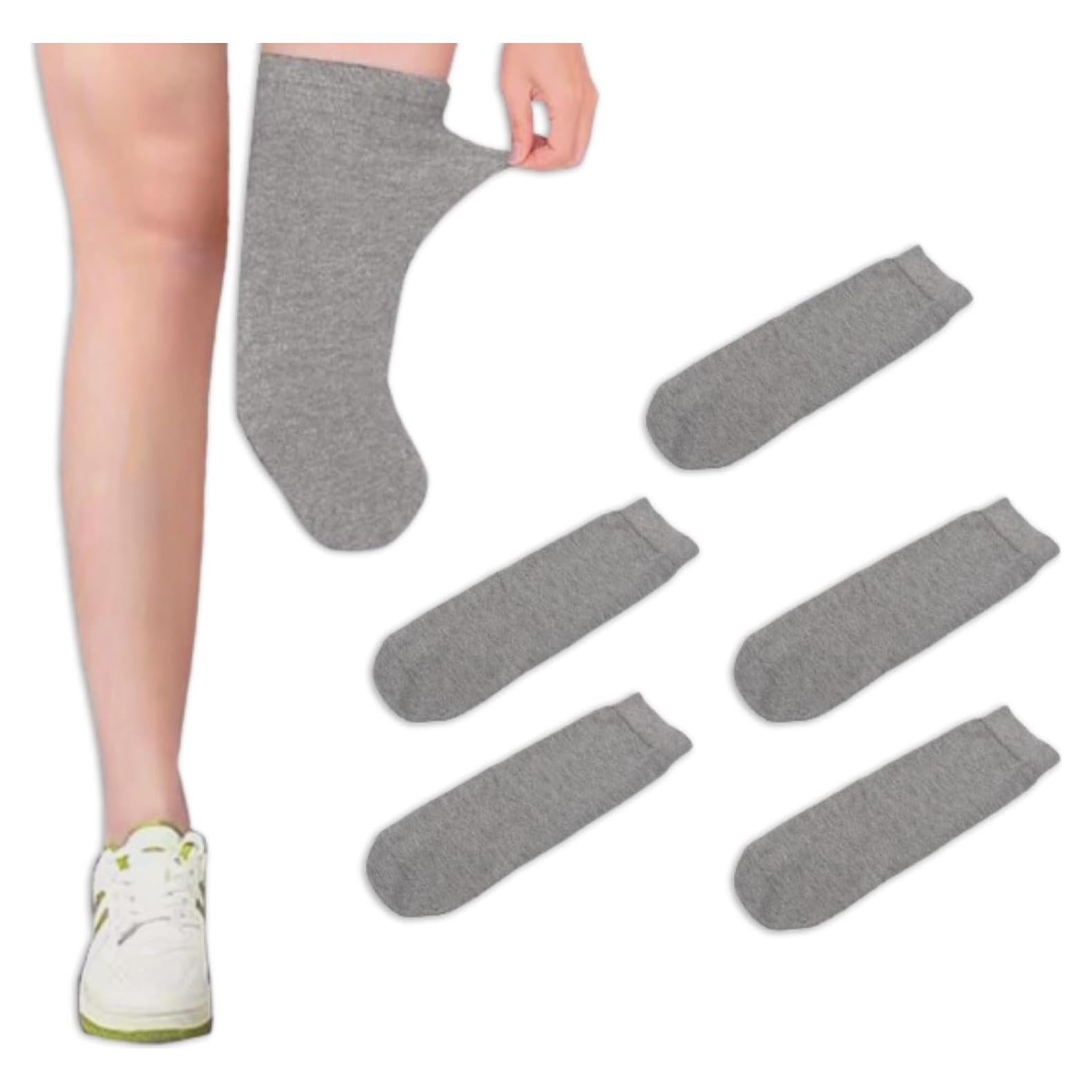 Calcetines protectores para amputados Yosoo 5 piezas algodón