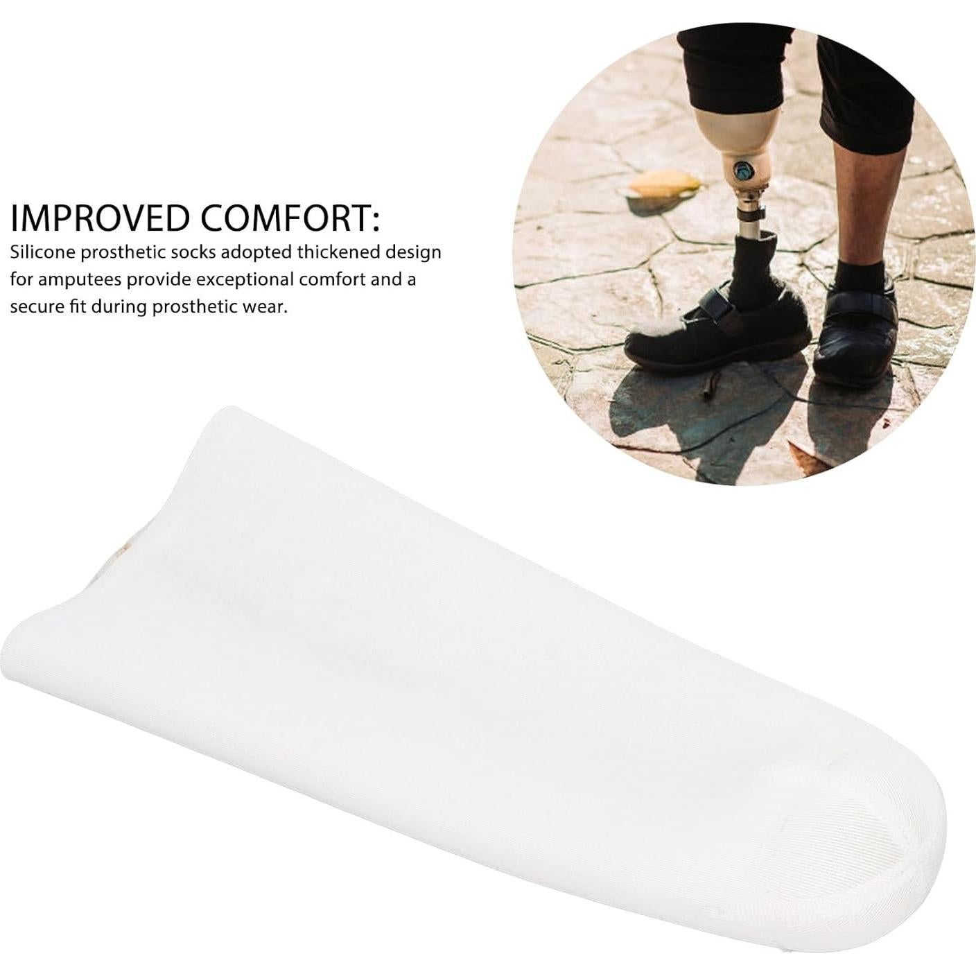 Manguitos Prostéticos de Silicona para Pierna Inferior - Comodidad y Protección