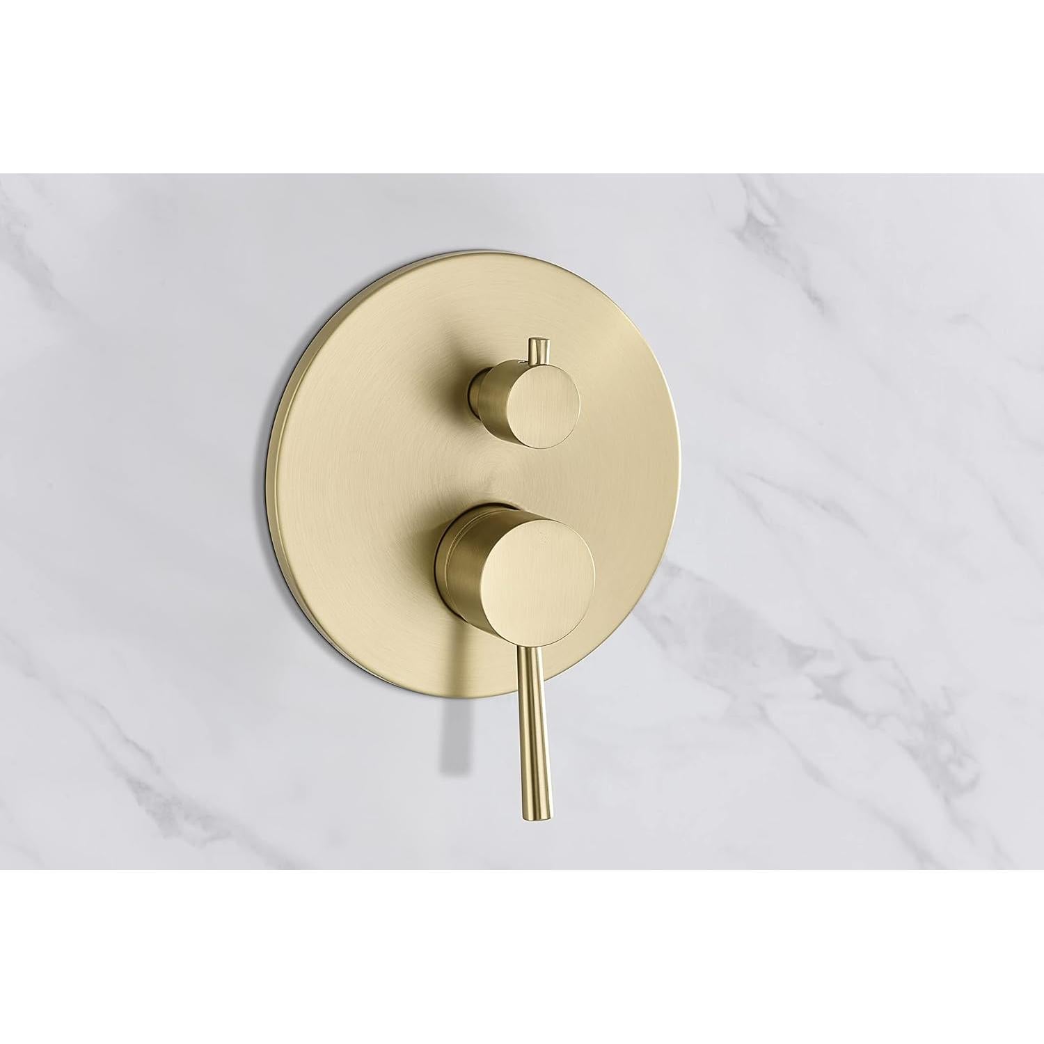 Sistema de Ducha SUMERAIN 3 Funciones Dorado Cepillado