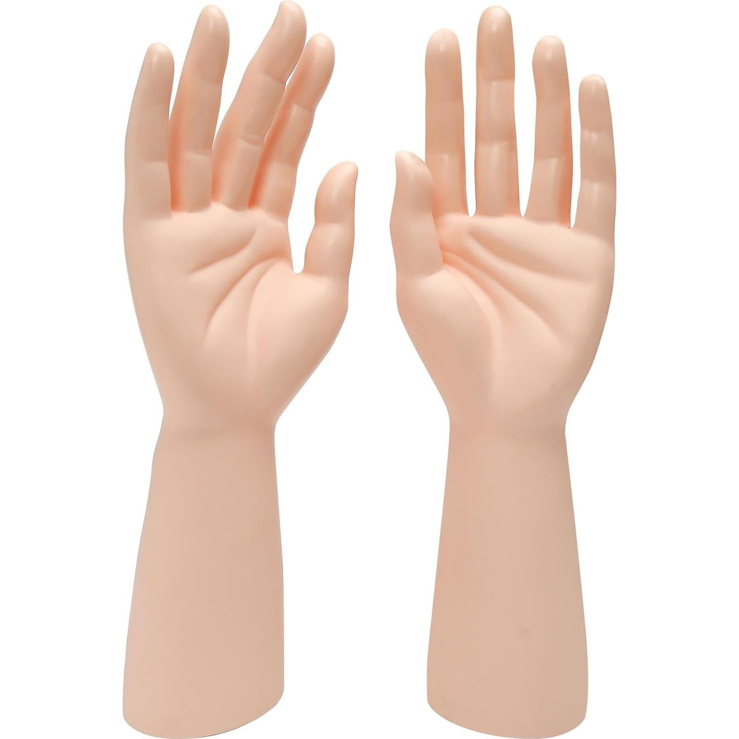 Par de Manos de Maniquí Masculino Marsrut 30,48 cm Joyería