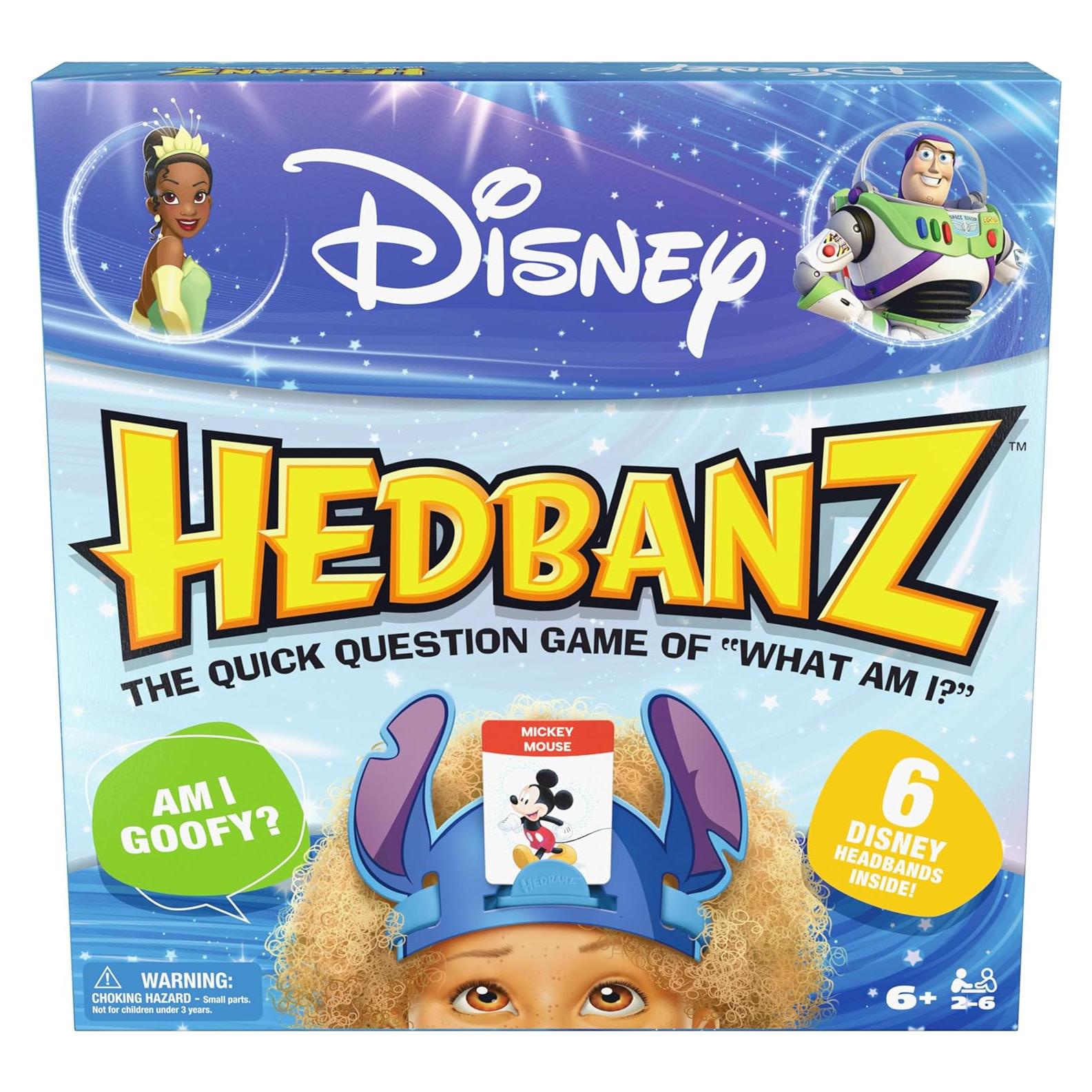 Juego de Adivinanza Disney Hedbanz Spin Master 2-6 Jugadores
