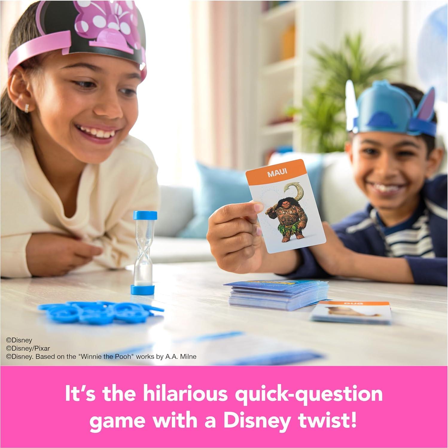 Juego de Adivinanza Disney Hedbanz Spin Master 2-6 Jugadores