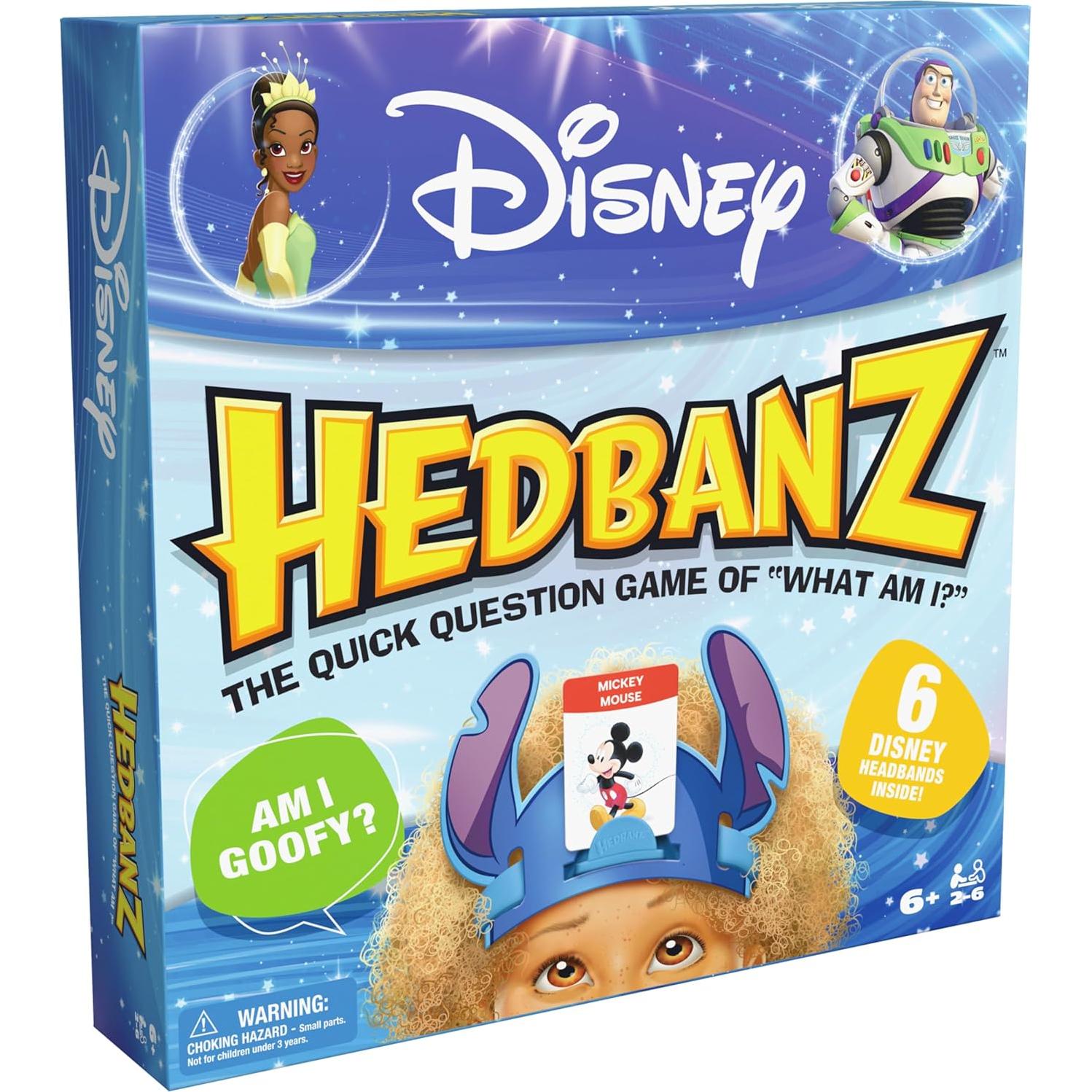Juego de Adivinanza Disney Hedbanz Spin Master 2-6 Jugadores
