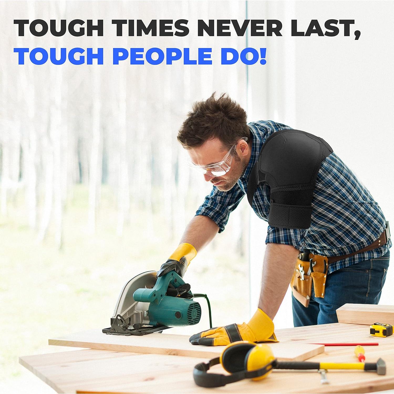 Faja para Hombro POAGL Grande Negro Soporte Compresión