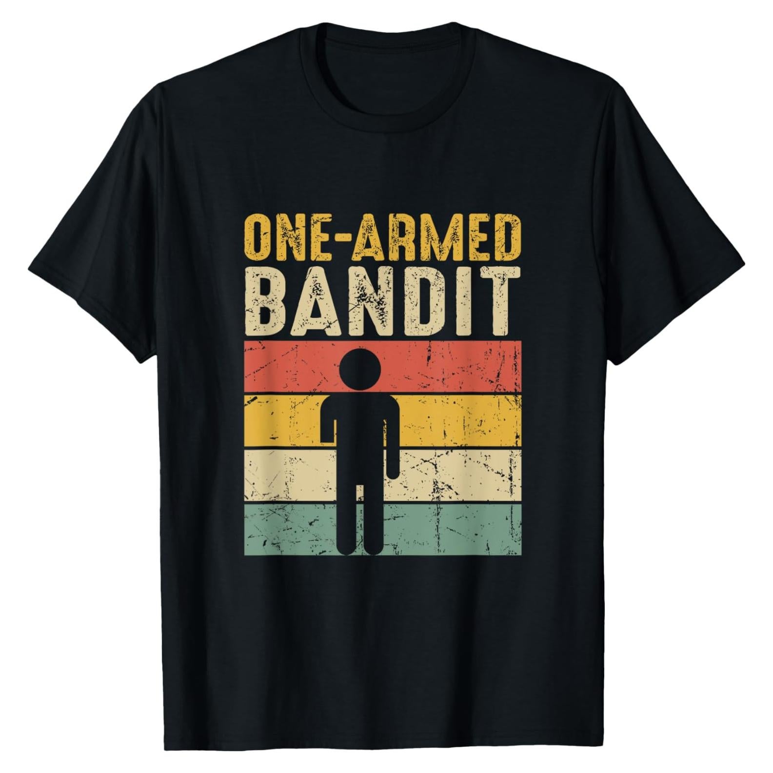 Camiseta Divertida para Hombres Amputados - Brazo Bandido