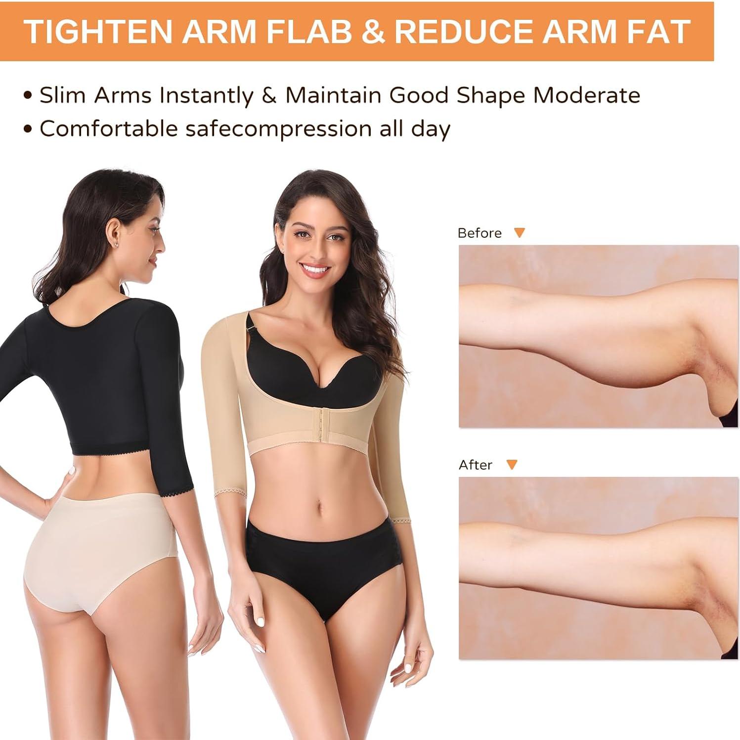 Faja de Brazo Woahee Talla Grande Compresión Negra