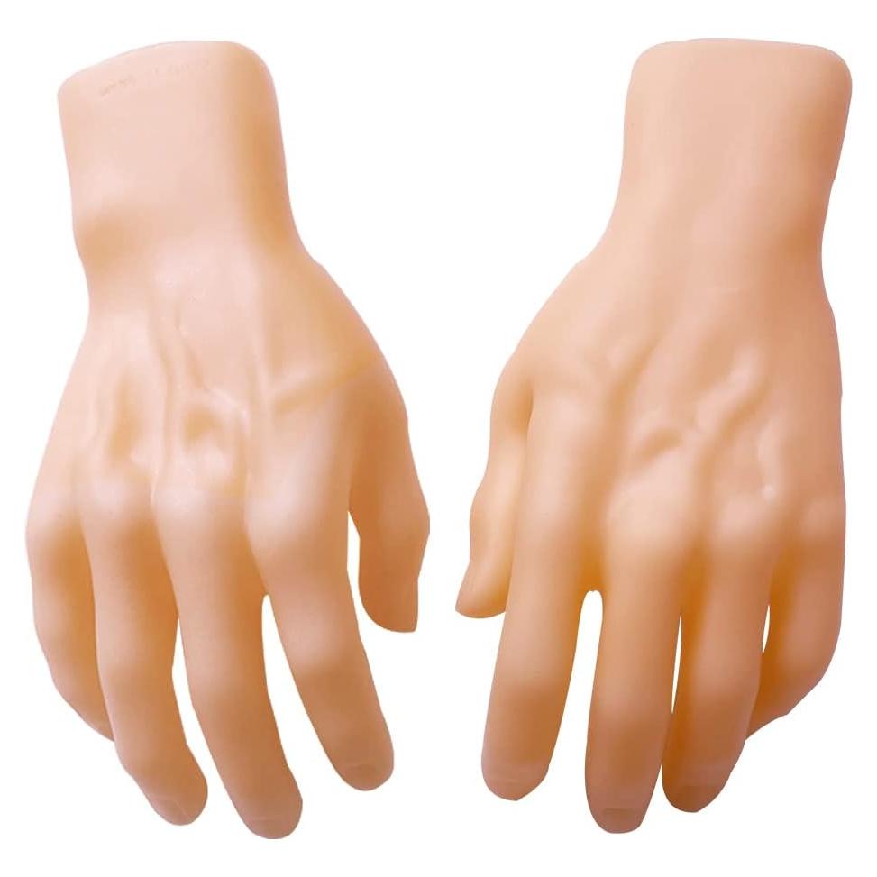 Manos Falsas de Halloween Medou - 2 Piezas Realistas 20 cm