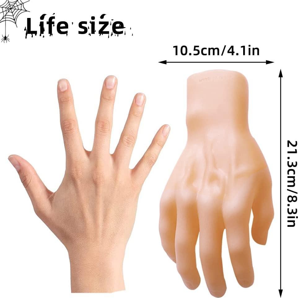 Manos Falsas de Halloween Medou - 2 Piezas Realistas 20 cm